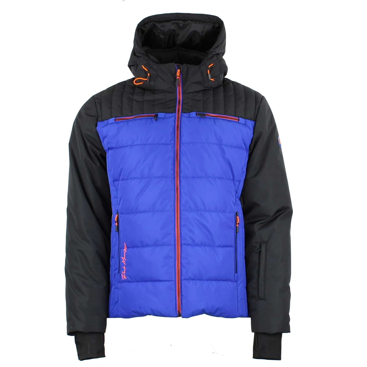 Doudoune De Ski Homme CADALPI Noir/bleu 3 Doudoune De Ski Homme CADALPI Noir/bleu