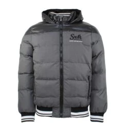 Doudoune Garçon ECODA38 Anthracite