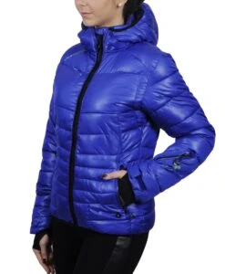 Doudoune De Ski Femme ALPINE Bleu 8 Doudoune De Ski Femme ALPINE Bleu -Vêtements De Ski Doudoune de ski ALPINE bleu DOU ALPINE 1 1