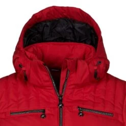 Doudoune De Ski Femme ASALP Rouge -Vêtements De Ski Doudoune de ski Femme ASALP rouge Peak Mountain 3