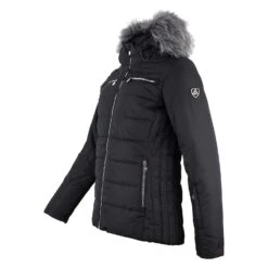 Doudoune De Ski Femme ASALPO Noir 7 Doudoune De Ski Femme ASALPO Noir -Vêtements De Ski Doudoune de ski Femme ASALPO noir Peak Mountain 2