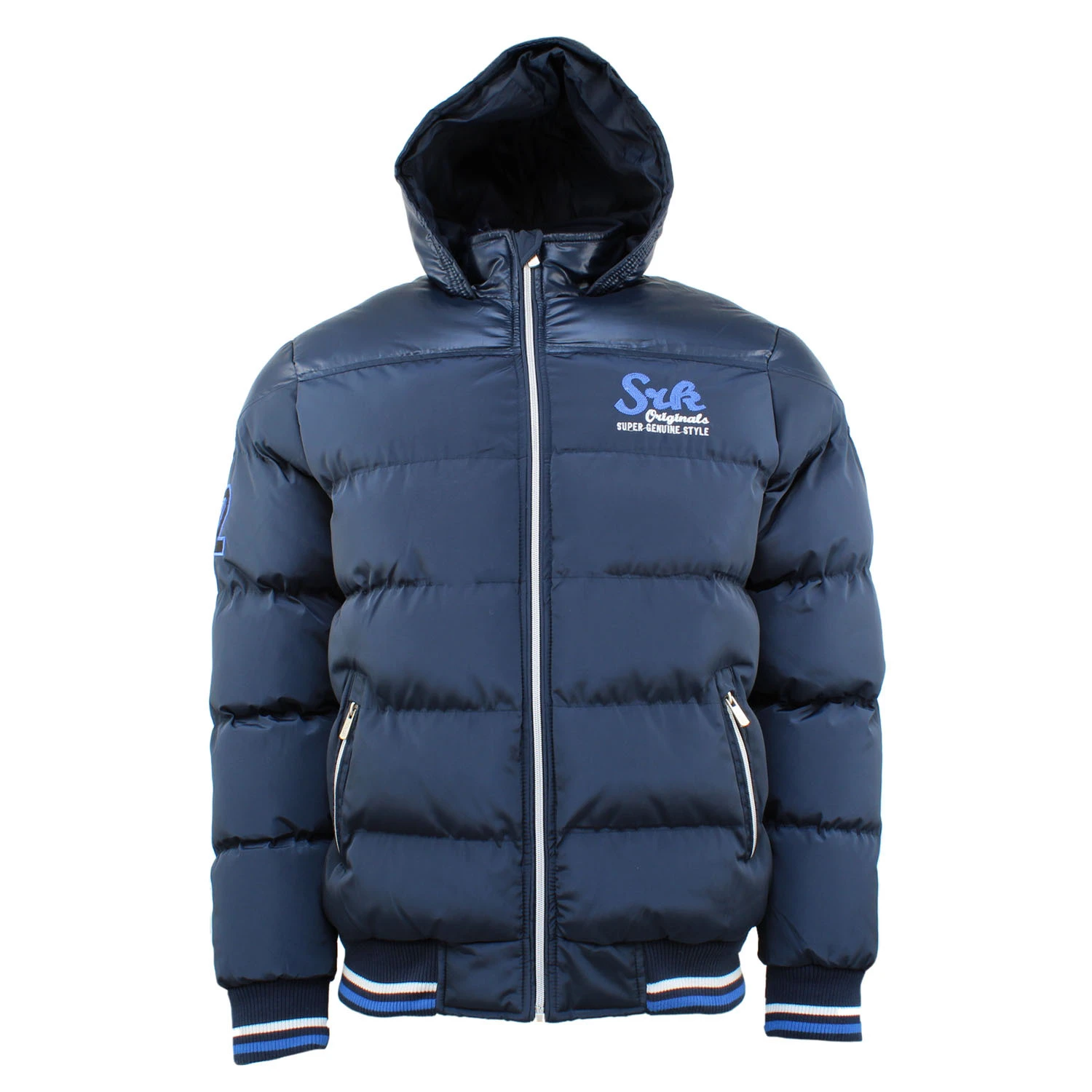 Doudoune Garçon ECOBAL38 Marine 3 Doudoune Garçon ECOBAL38 Marine