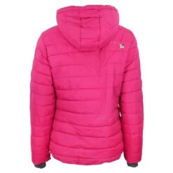 Doudoune De Ski Femme APTI Fuchsia 6 Doudoune De Ski Femme APTI Fuchsia -Vêtements De Ski Doudoune de ski femme APTI fushia 1 1