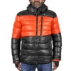 Doudoune De Ski Homme CAPTIN Noir/orange 1 Doudoune De Ski Homme CAPTIN Noir/orange -Vêtements De Ski Doudoune de ski homme Peak Mountain CAPTIN noir et orang