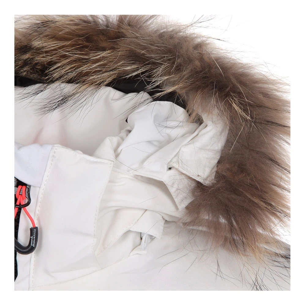 Doudoune De Ski Vraie Fourrure Femme ATOLE Blanc 5 Doudoune De Ski Vraie Fourrure Femme ATOLE Blanc – Image 3