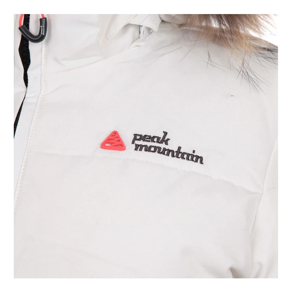 Doudoune De Ski Vraie Fourrure Femme ATOLE Blanc 6 Doudoune De Ski Vraie Fourrure Femme ATOLE Blanc – Image 4