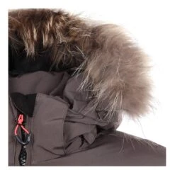 Doudoune De Ski Vraie Fourrure Femme ATOLE Taupe 8 Doudoune De Ski Vraie Fourrure Femme ATOLE Taupe -Vêtements De Ski Doudoune de ski vraie fourrure Femme ATOLE taupe 2