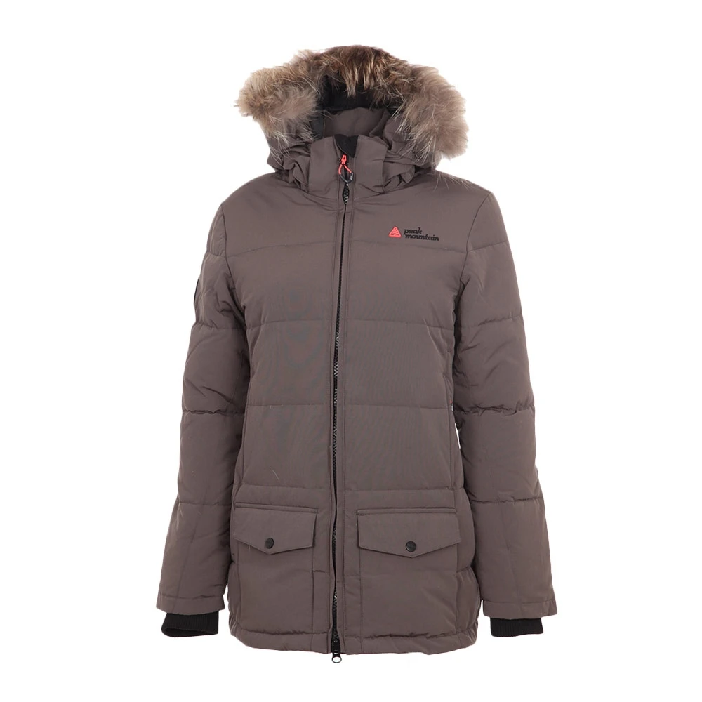 Doudoune De Ski Vraie Fourrure Femme ATOLE Taupe 3 Doudoune De Ski Vraie Fourrure Femme ATOLE Taupe