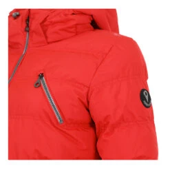 Doudoune Femme ADIXA Rouge 9 Doudoune Femme ADIXA Rouge -Vêtements De Ski Doudoune femme ADIXA YL rouge 2