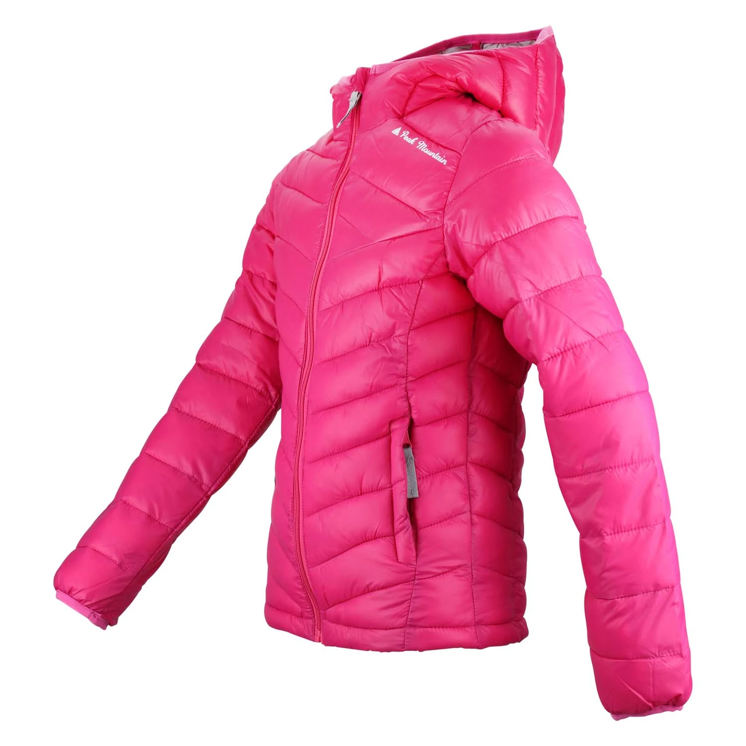 Doudoune Fille GANSEO Fuchsia 5 Doudoune Fille GANSEO Fuchsia – Image 3