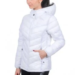 Doudoune Legère Fille GANSEO Blanc -Vêtements De Ski Doudoune legere fille GANSEO blanc DOU GANSEO