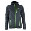 Blouson Polar Shell ECAMPUS 1016 Noir/Vert -Vêtements De Ski ECAMPUS 3 8 10 16 XJ A NOIR 2 1
