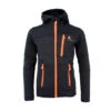 Blouson Polar Shell ECAMPUS 1016 Noir/Orange 1 Blouson Polar Shell ECAMPUS 1016 Noir/Orange -Vêtements De Ski ECAMPUS 3 8 10 16 XJ B NOIR FACE