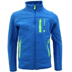 Blouson Polar Shell ECANTON 1016 Bleu