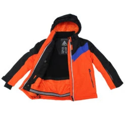 Ensemble De Ski Garçon EFLIGHT38 Orange/bleu/noir 10 Ensemble De Ski Garçon EFLIGHT38 Orange/bleu/noir -Vêtements De Ski EFLIGHT UN ORANGE BLEU ROYAL BLOUSON INTERIEUR