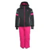 Ensemble De Ski Fille FANCEL Noir/fushia 2 Ensemble De Ski Fille FANCEL Noir/fushia -Vêtements De Ski ESK FANCEL UN NOIR FUSHIA FACE