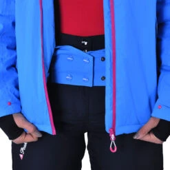 Ensemble De Ski Femme ASTEC Turquoise/noir -Vêtements De Ski ESK ASTEC KS BLEU NOIR OUVERT ZOOM