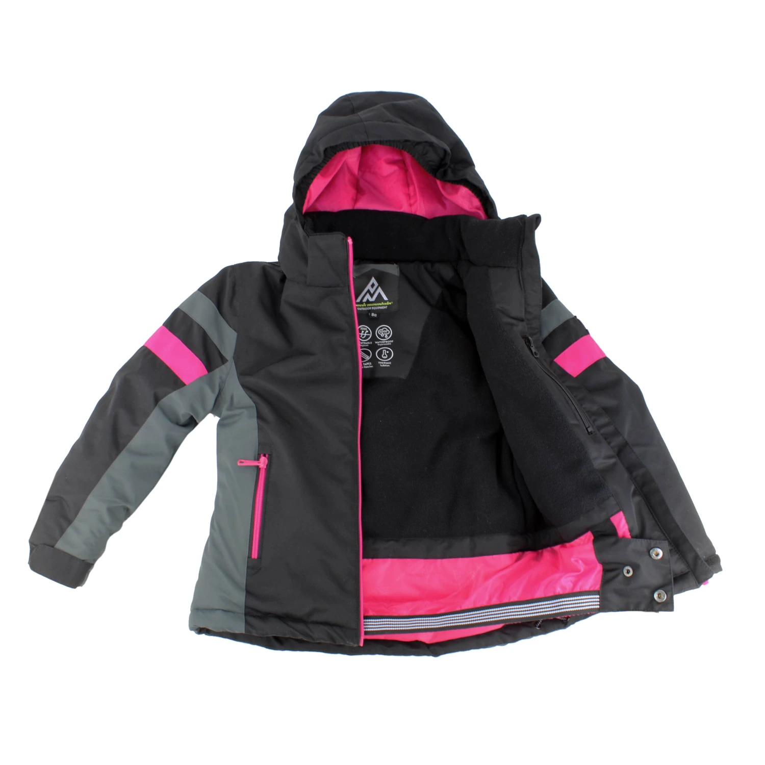 Ensemble De Ski Fille FANCEL Noir/fushia 8 Ensemble De Ski Fille FANCEL Noir/fushia – Image 6