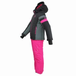 Ensemble De Ski Fille FANCEL Noir/fushia 13 Ensemble De Ski Fille FANCEL Noir/fushia -Vêtements De Ski ESK FANCEL UN NOIR FUSHIA COTE