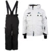 Ensemble De Ski Garçon ECARDIDENTE1016 Blanc/noir -Vêtements De Ski Ensemble de ski Garcon 10 a 16 ans ECARDIDENTE1016 bla