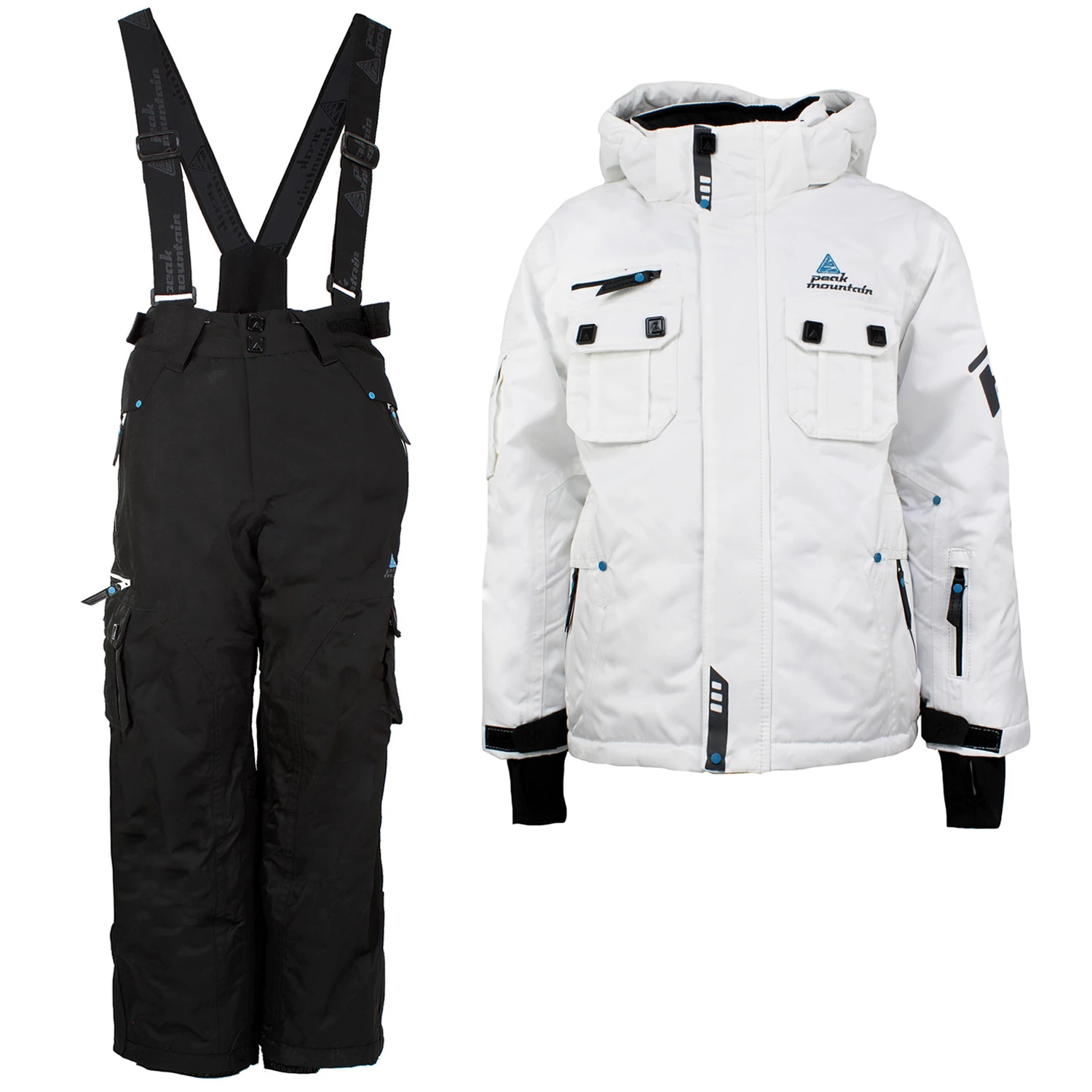 Ensemble De Ski Garçon ECARDIDENTE1016 Blanc/noir 3 Ensemble De Ski Garçon ECARDIDENTE1016 Blanc/noir