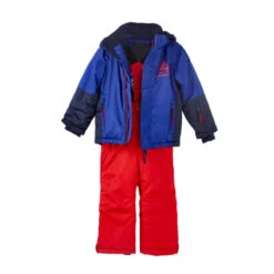 Ensemble De Ski Garçon EROS414 Bleu/rouge