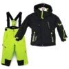 Ensemble De Ski Garçon ECOSMIC38 Noir/vert 2 Ensemble De Ski Garçon ECOSMIC38 Noir/vert -Vêtements De Ski Ensemble de ski garcon Peak Mountain ECOSMIC noir anis P