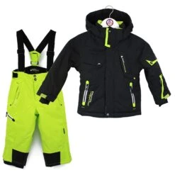 Ensemble De Ski Garçon ECOSMIC38 Noir/vert