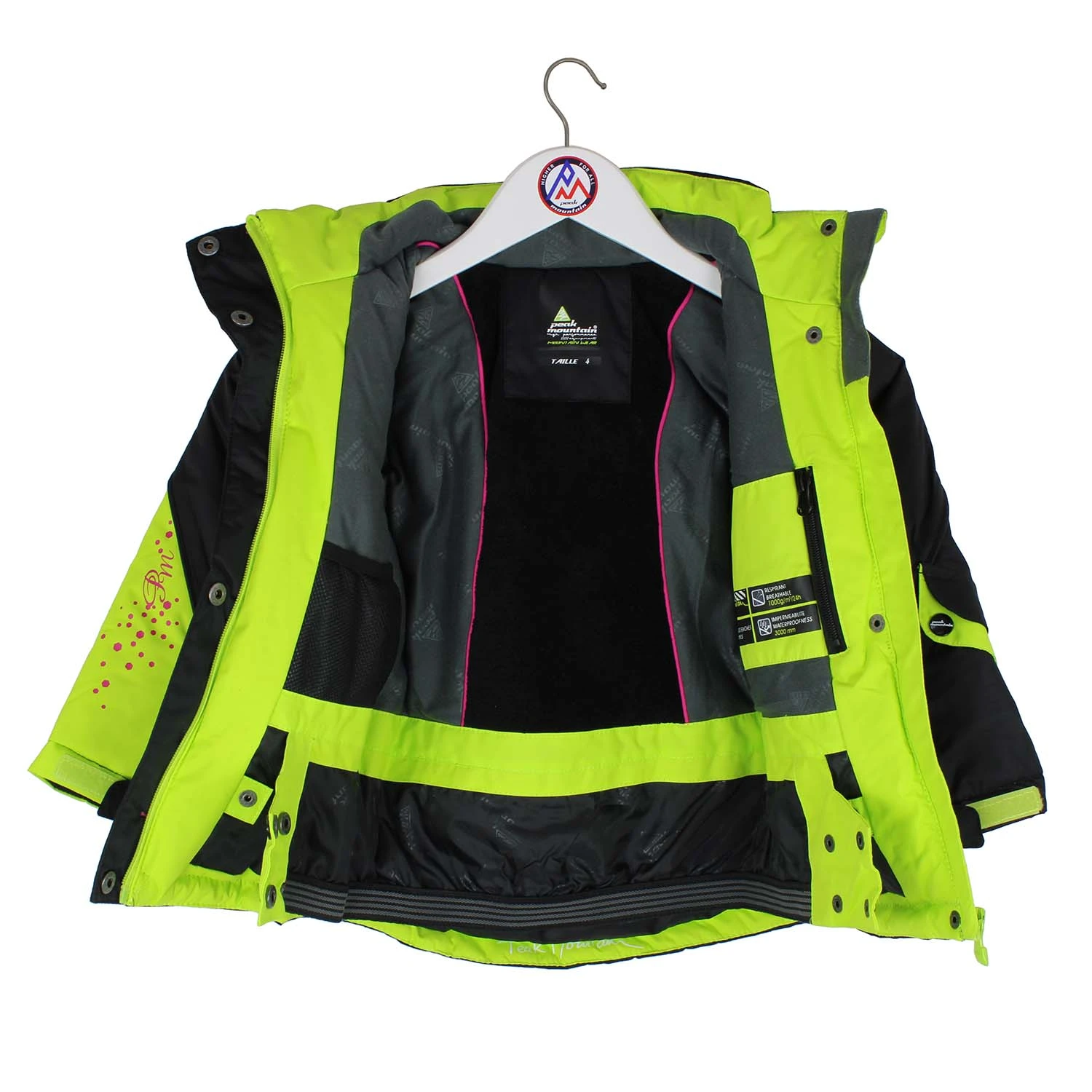 Ensemble De Ski Fille GAMIC Noir/anis 7 Ensemble De Ski Fille GAMIC Noir/anis – Image 5