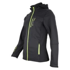 Blouson De Ski Softshell FANNE Noir/jaune 7 Blouson De Ski Softshell FANNE Noir/jaune -Vêtements De Ski GANNE WH NOIR JAUNE PROFIL1500