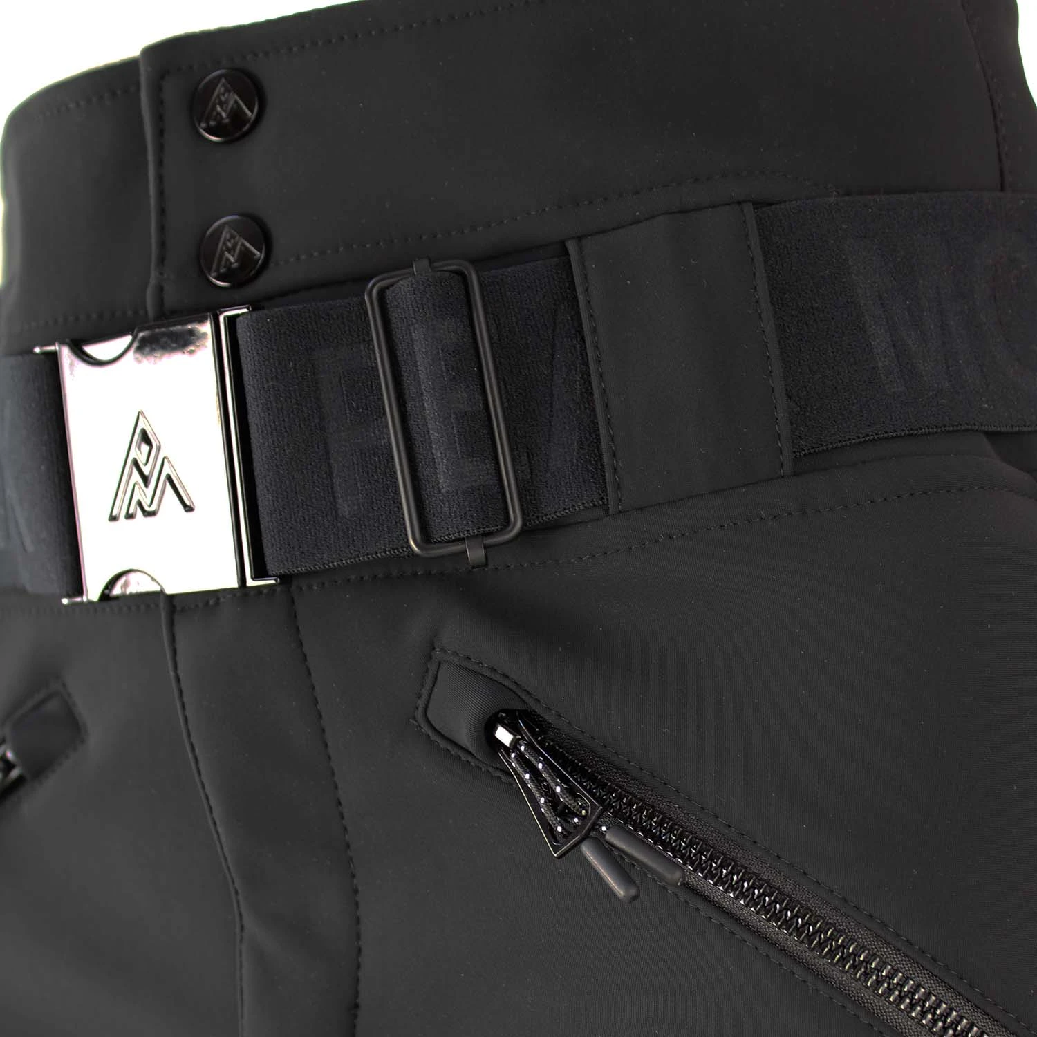 Pantalon De Ski Softshell Femme ATLAS Noir/noir 6 Pantalon De Ski Softshell Femme ATLAS Noir/noir – Image 4