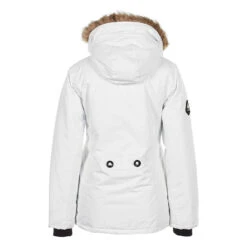 Parka Femme ALAVA Blanc 6 Parka Femme ALAVA Blanc -Vêtements De Ski Parka Femme ALAVA blanc Peak Mountain 1