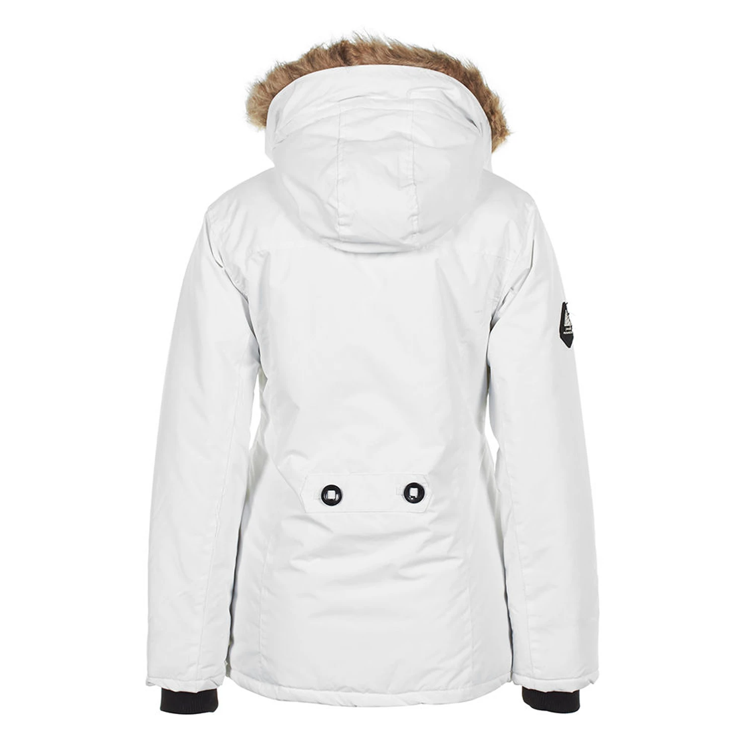 Parka Femme ALAVA Blanc 4 Parka Femme ALAVA Blanc – Image 2