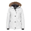 Parka Femme ALAVA Blanc 1 Parka Femme ALAVA Blanc -Vêtements De Ski Parka Femme ALAVA blanc Peak Mountain