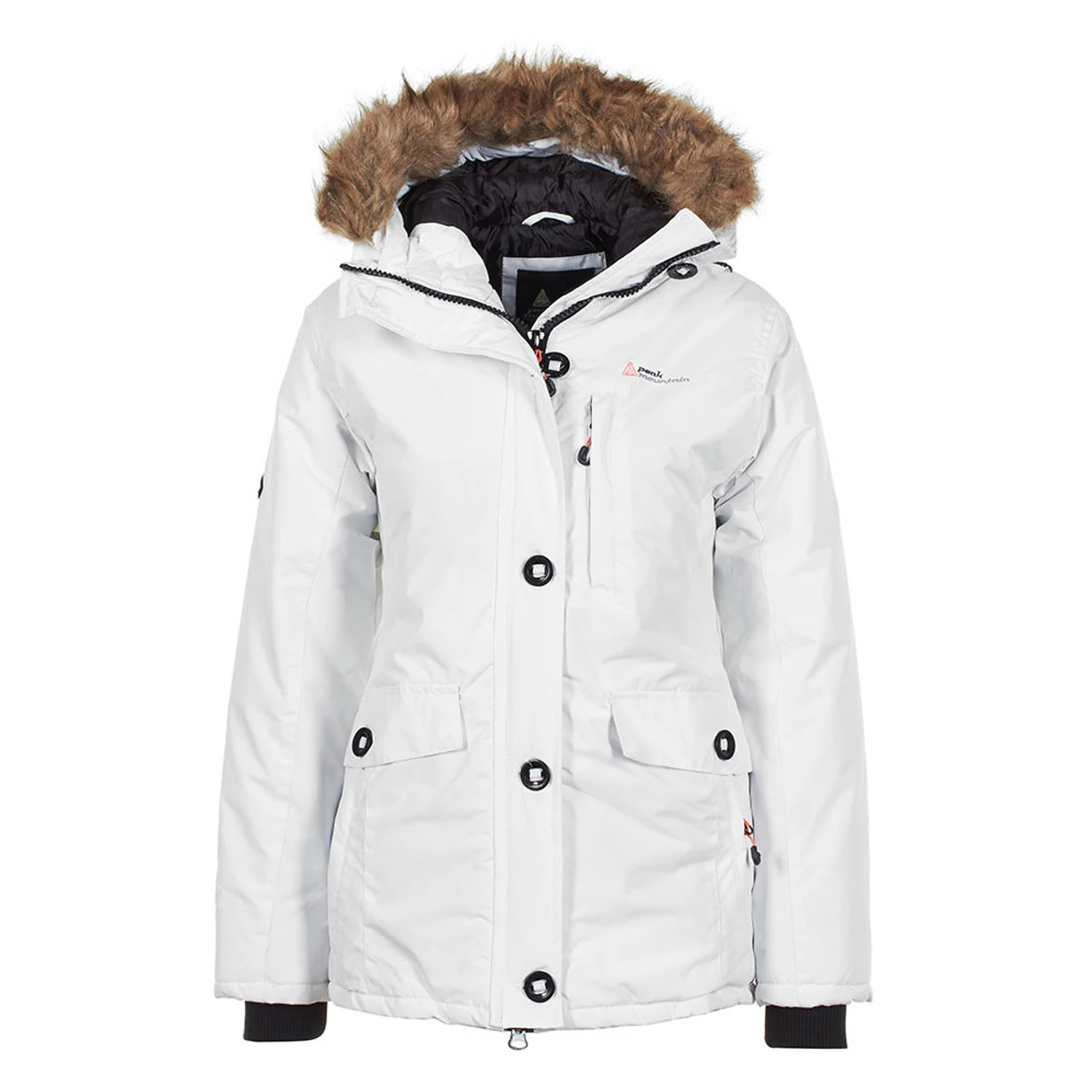 Parka Femme ALAVA Blanc 3 Parka Femme ALAVA Blanc