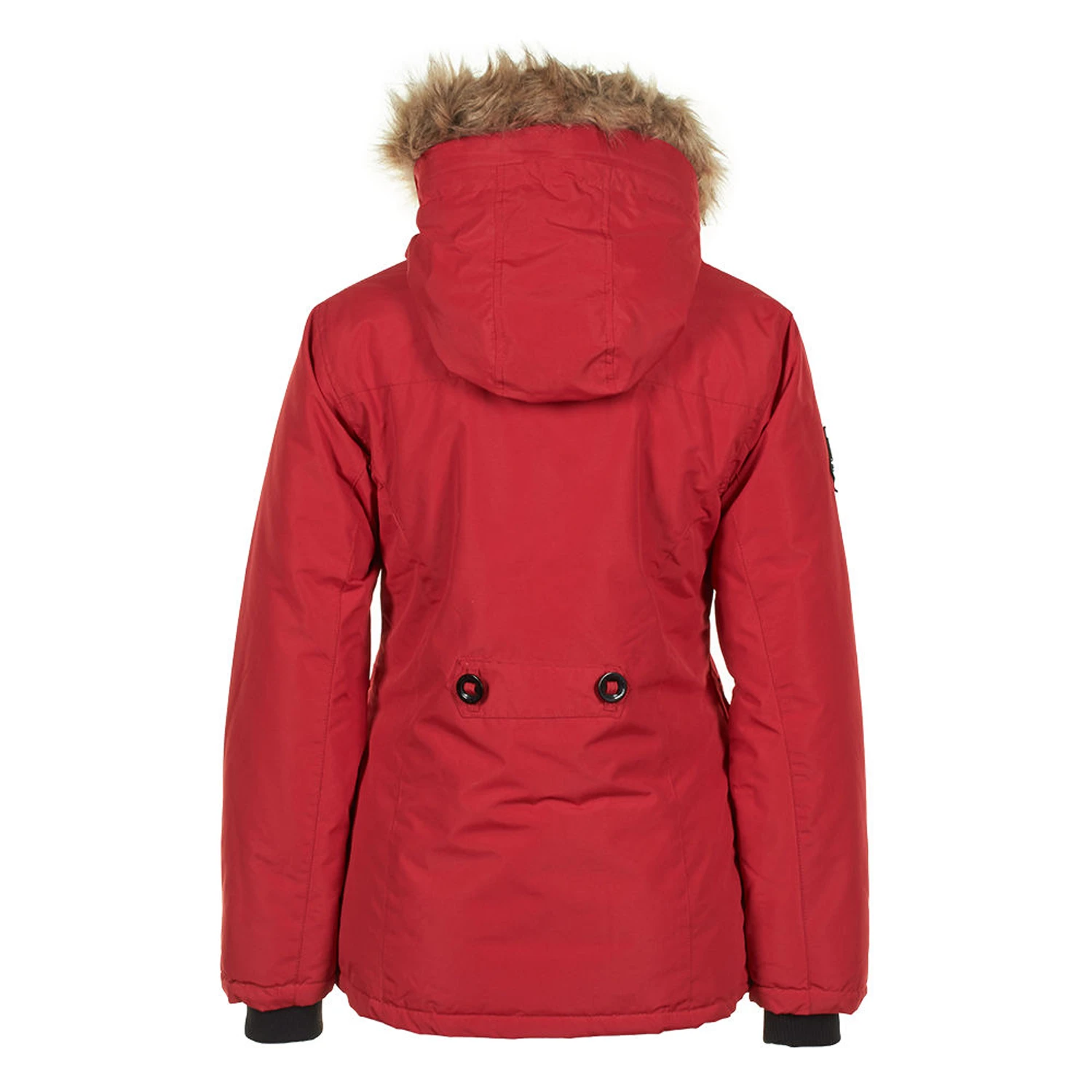 Parka Femme ALAVA Rouge 4 Parka Femme ALAVA Rouge – Image 2