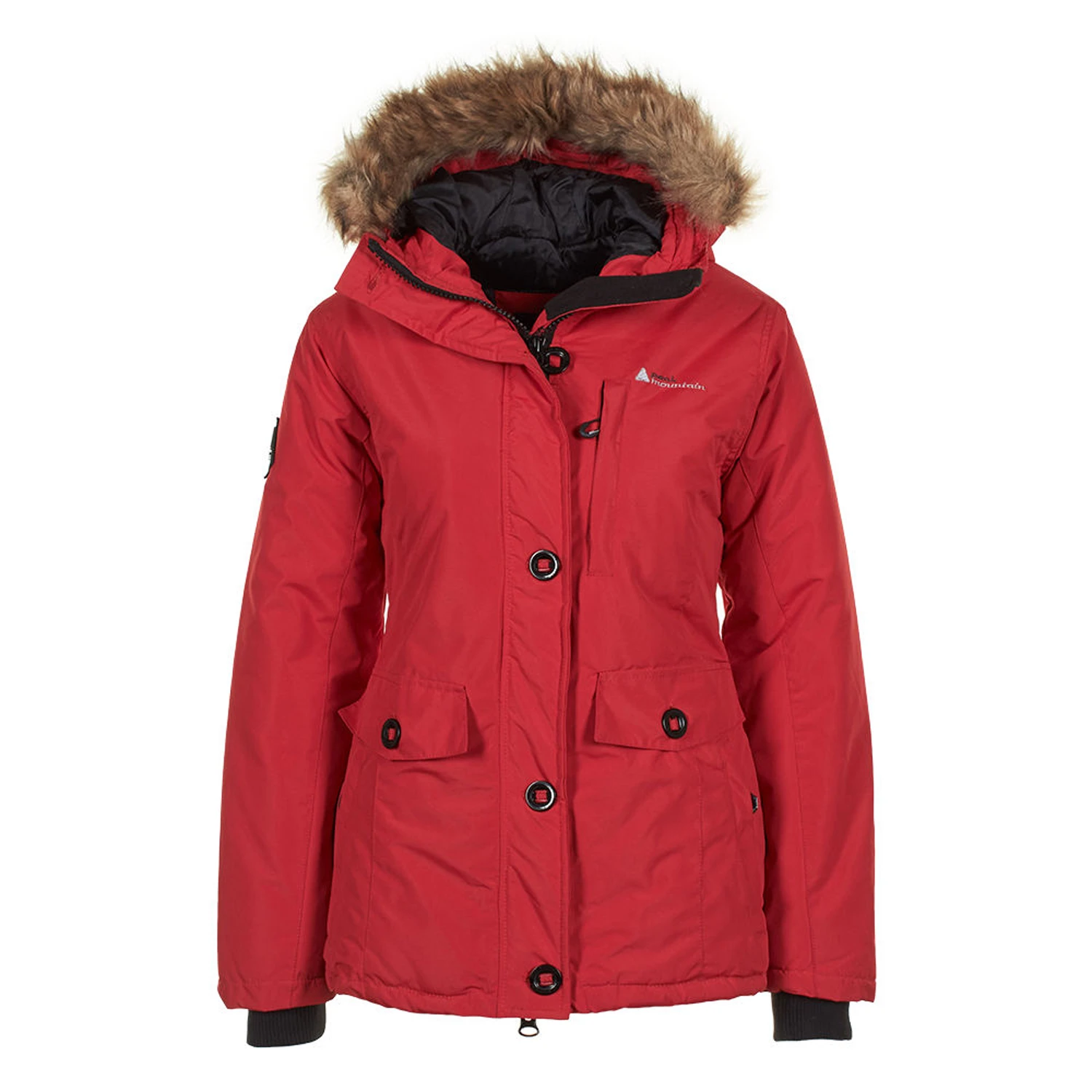 Parka Femme ALAVA Rouge 3 Parka Femme ALAVA Rouge