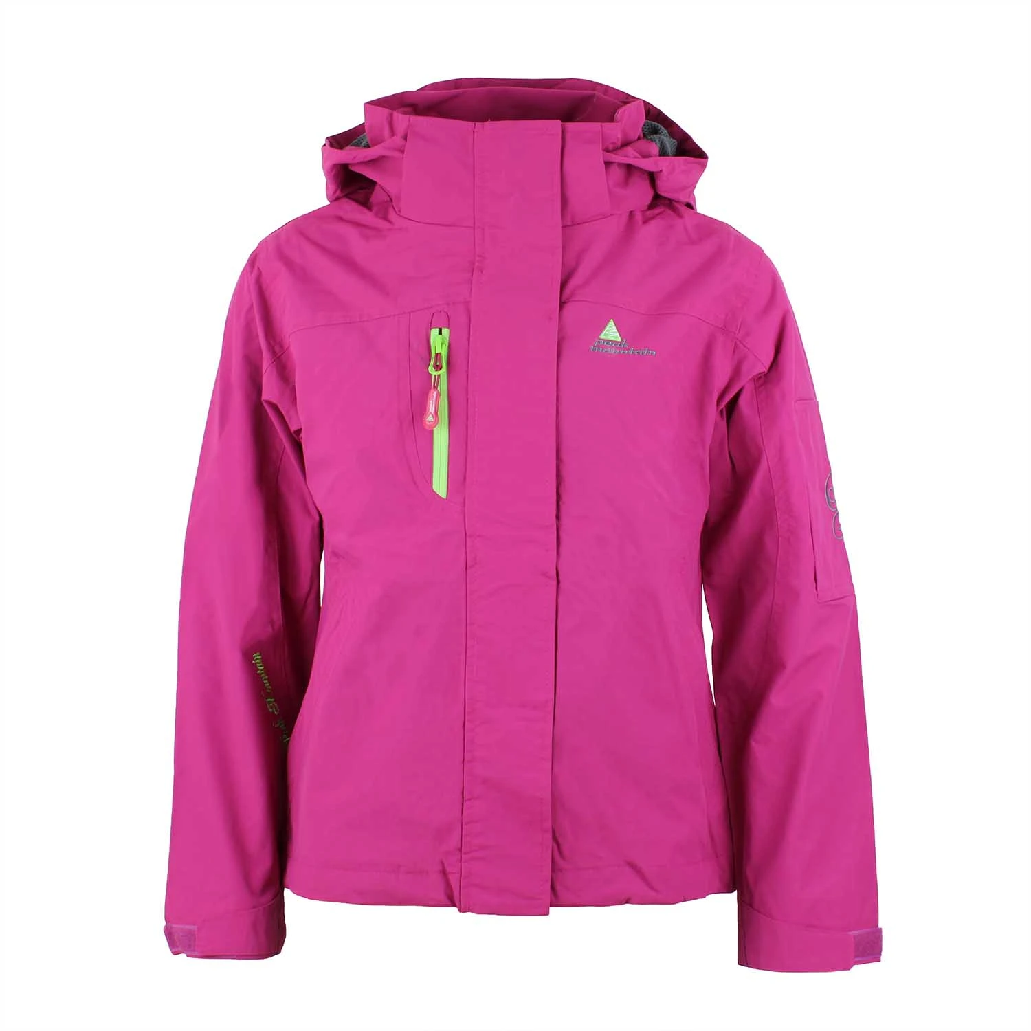 Parka Fille GALANI Fuchsia 3 Parka Fille GALANI Fuchsia