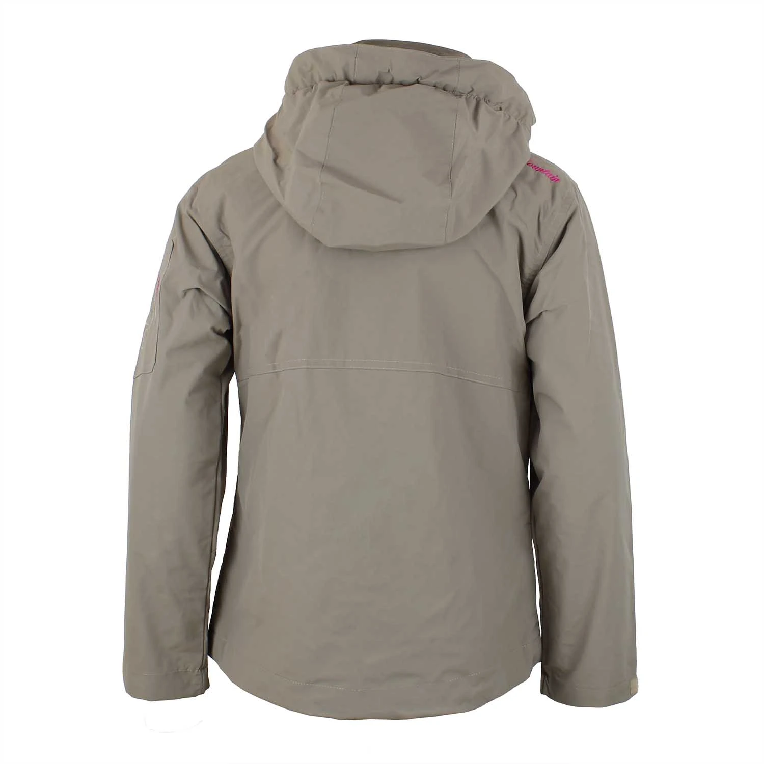 Parka Fille GALANI Taupe 4 Parka Fille GALANI Taupe – Image 2