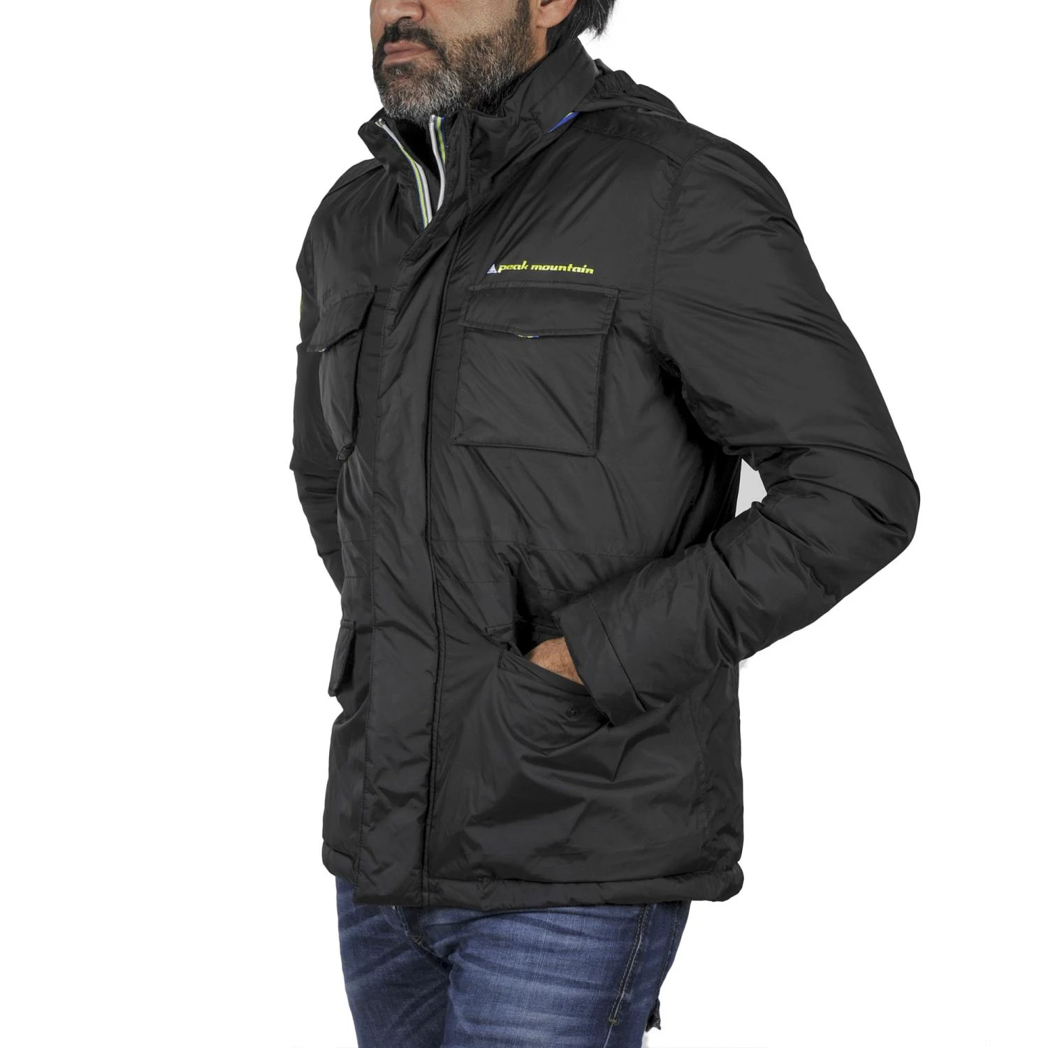 Parka Homme COWAI Noir 6 Parka Homme COWAI Noir – Image 4