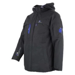 Parka De Ski Homme CADIK Noir -Vêtements De Ski Parka de ski homme CADIK noir PAR CADIK 1 1