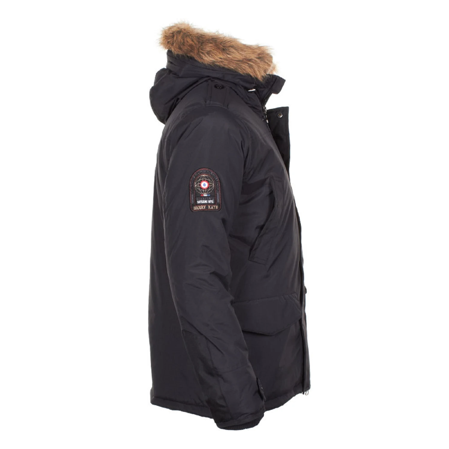 Parka Homme CAPIL Noir 5 Parka Homme CAPIL Noir – Image 3