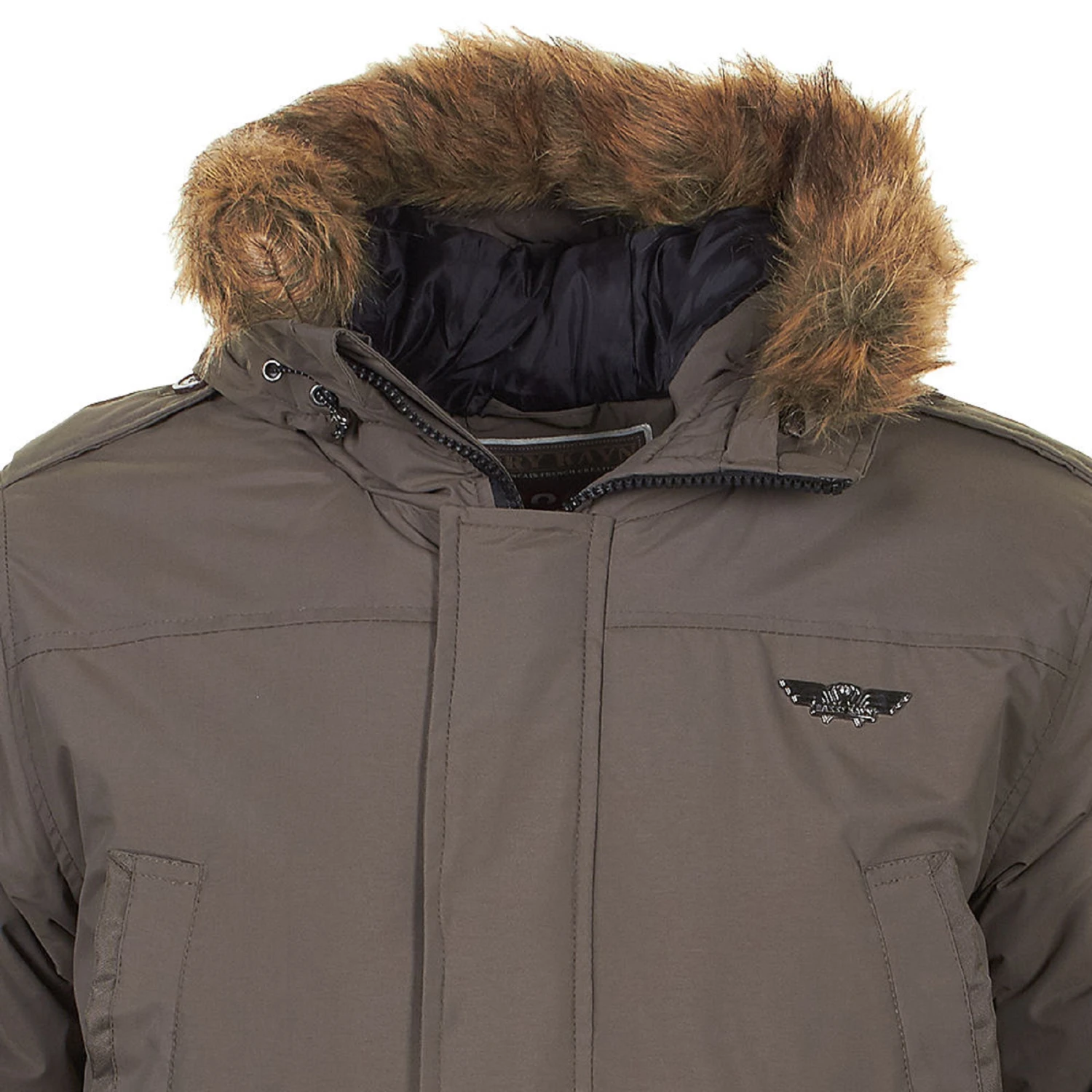 Parka Homme CAPIL Taupe 5 Parka Homme CAPIL Taupe – Image 3