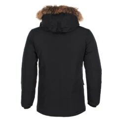 Parka Vraie Fourrure Homme CADOGAN Noir 7 Parka Vraie Fourrure Homme CADOGAN Noir -Vêtements De Ski Parka vraie fourrure Homme CADOGAN noir Peak Mountain 1