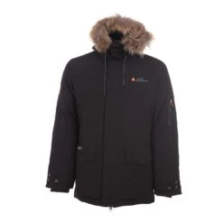 Parka Vraie Fourrure Homme CADOGAN Noir