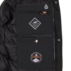 Parka Vraie Fourrure Homme CADOGAN Noir 9 Parka Vraie Fourrure Homme CADOGAN Noir -Vêtements De Ski Parka vraie fourrure Homme CADOGAN noir Peak Mountain 3