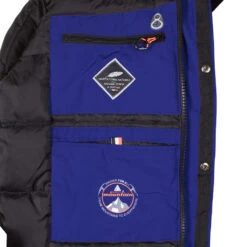 Parka Vraie Fourrure Homme CALOZ Bleu -Vêtements De Ski Parka vraie fourrure Homme CALOZ bleu Peak Mountain 3