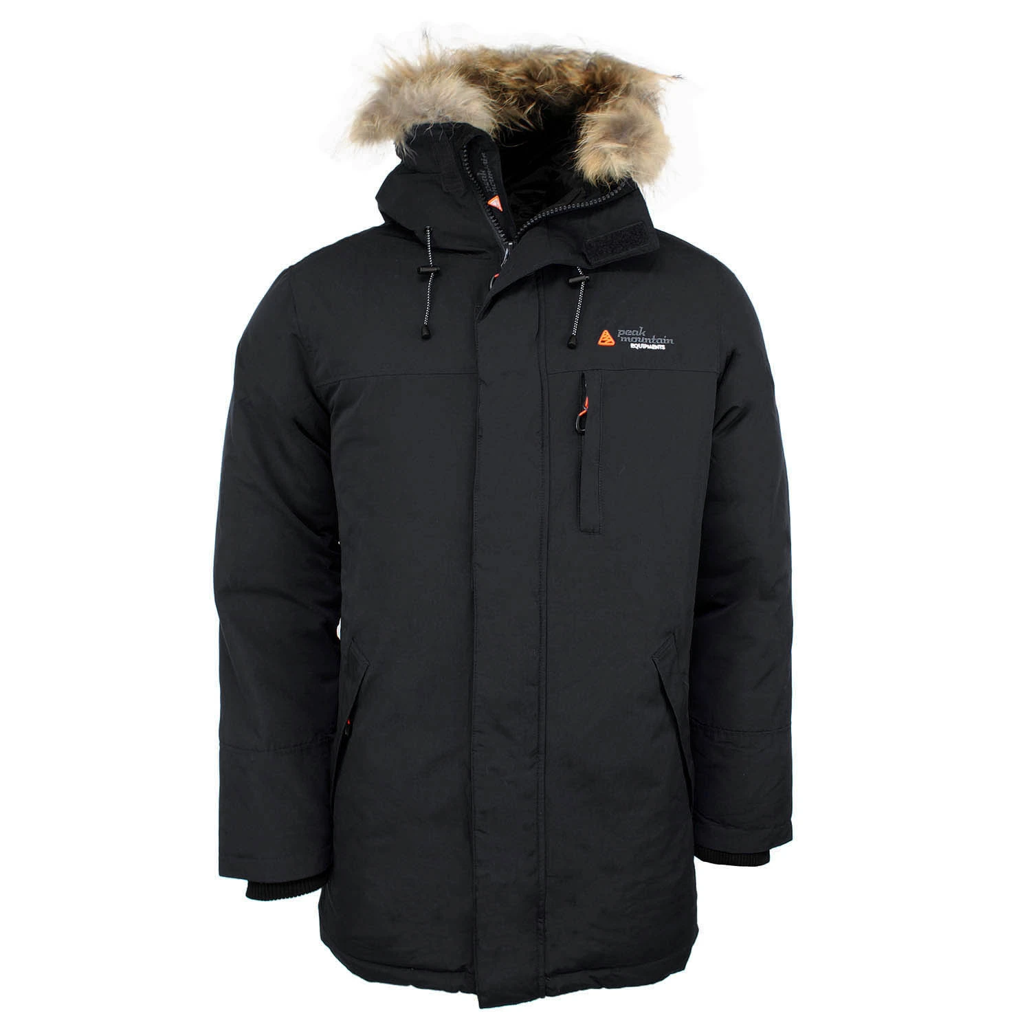Parka Vraie Fourrure Homme COGAN Noir 3 Parka Vraie Fourrure Homme COGAN Noir