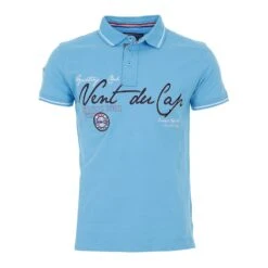Polo Manches Courtes Homme CAZRI Turquoise