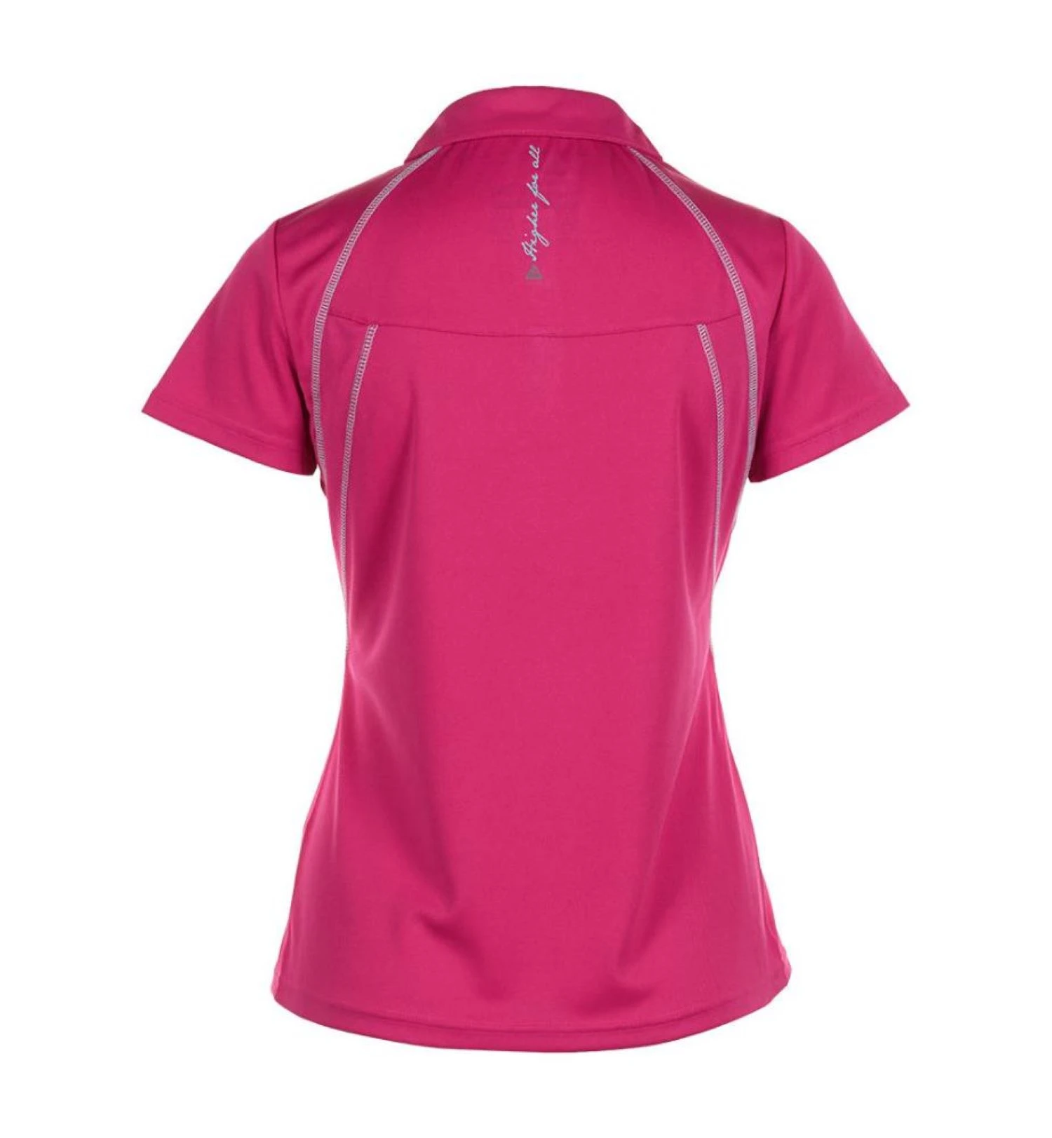 Polo Technique Femme ALYA Fuchsia 4 Polo Technique Femme ALYA Fuchsia – Image 2